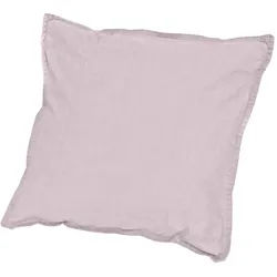 Traumhaft gut schlafen – Stone-Washed-Bettwäsche, 100% Baumwolle, in versch. Farben und Größen - 40 x 40 cm/Rosé