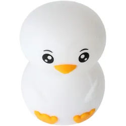 Ansmann LED-Nachtlicht Pinguin Leon, Silikonnachtlicht, mobiles Nachtlicht, wiederaufladbar