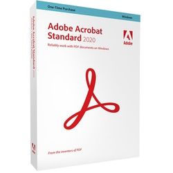 Adobe Acrobat Standard 2020, Vollversion, inkl. Zweitnutzungsrecht