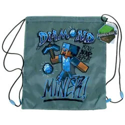 Minecraft Kinderrucksack Minecraft Sporttasche Turnbeutel 37 cm (1-tlg)