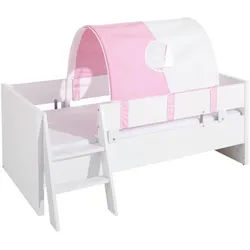 Paidi Spielzelt , Rosa, Weiß , Textil , 77.0x37.0x75.0 cm , Blauer Engel, Goldenes M , Schlafen, Babytextil-kollektionen