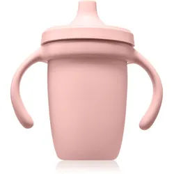 B.Box Silicone Cup Trinklernbecher mit Griffen Blush 240 ml