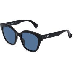 Kenzo KZ40157I Damen-Sonnenbrille Vollrand Butterfly Kunststoff-Gestell, Schwarz