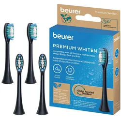 BEURER Aufsteckbürsten Beurer SC Bürstenköpfe Premium Whiten Green schwarz