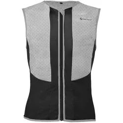 Inuteq Bodycool XTreme kühlende Weste, schwarz-grau, Größe M für Männer