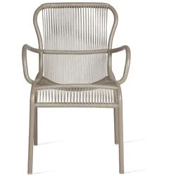 Sitzmöbel Loop Vincent Sheppard braun, 87x59x57 cm