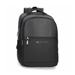 Pepe Jeans Unisex. 7122831 Jarvis 15,6'' Laptop-Rucksack mit drei Fächern -31x44x15cm (OSFA), Lässig, Polyester