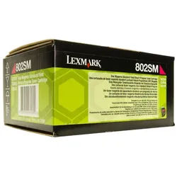 LEXMARK 802SM 80C2SM0 MAGENTA TONER - 2000 SEITEN FÜR CX-310DN MFP