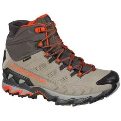 La Sportiva Wanderschuhe Ultra Raptor II Mid Leather Wide GTX (Nubukeder, wasserdicht) moongrau Damen