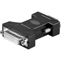 MicroConnect MONBG HD15 (Sub-D 15), Data + Video Adapter, Schwarz