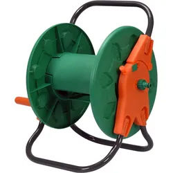 TRIZERATOP Schlauchwagen Schlauchhalter, Schlauchtrommel für Gartenschlauch 60 m, (Schlauchhalter, Schlauchtrommel für Gartenschlauch 60 m) bunt