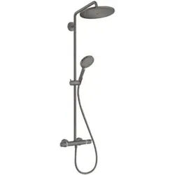 hansgrohe S-Pipe Croma Select S EcoSmart m TH, HB 3jet, 9 l/m., brush. bla vc