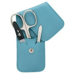 ERBE Maniküre-Etui Taschen-Etui Lollipop, vernickelt, 1 tlg. blau