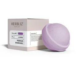 Herbliz Lavendel CBD Badekugel Badesalz 150 g