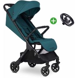 easywalker Jackey Teal Green mit Lenkrad, Dunkelgrün