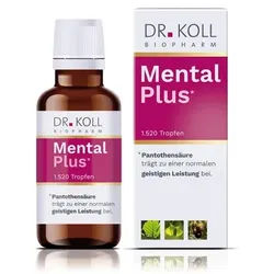 MENTAL Plus Dr.Koll Gemmo Kompl.Pantothensäure Tr 50 ml