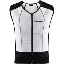 Inuteq Bodycool Hybrid 2in1 kühlende Weste, schwarz-weiss, Größe XL für Männer