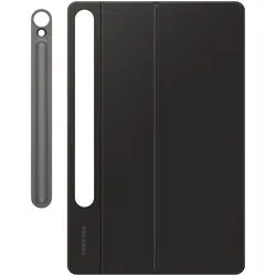 SAMSUNG EF-DX725 Book Cover Keyboard mit AI-Taste für Galaxy Tab S9 / S9 FE, schwarz, DE