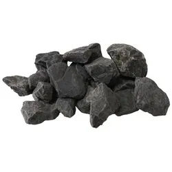 Mr. GARDENER Steinbrocken »Nero Imperial«, Körnung: 30 mm - 60 mm, 25 kg, grau/anthrazit