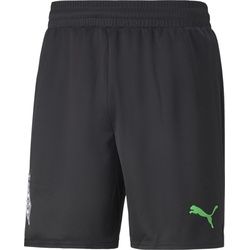 Puma BMG Home Shorts Replica puma black-phantom black-classic green (03) L