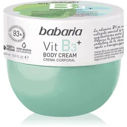 Babaria Vitamin B3 Körpercreme für empfindliche Oberhaut 400 ml