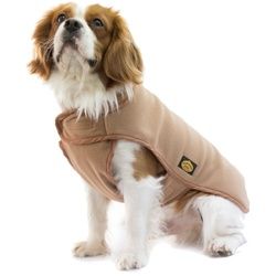 Fashion Dog Fleece-Hundemantel - Camel/Beige 75 cm 1 St