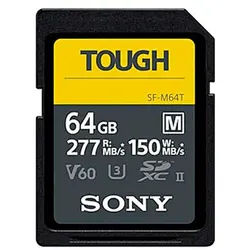Sony Tough SDXC-Karte Cl10 UHS-II U3 V60 277/150 MB/s 64 GB