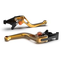 LSL Bremshebel BOW R32, kurz, gold/orange, orange