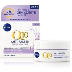 NIVEA Q10 Anti-Falten POWER Sensitive Tagespflege Gesichtscreme 50 ml Damen