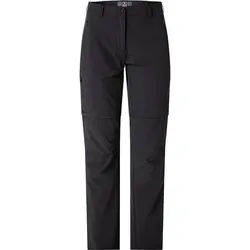 McKinley Malik II Damen Zip-Off Wanderhose black night 46