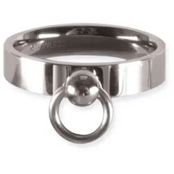 etNox Fingerring The Story of O: Edelstahl Ring der O von etNox 56