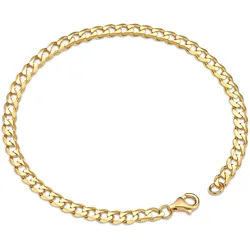 Goldarmband FIRETTI "Schmuck Geschenk Gold 585, Panzerkette Armkette" Gr. 19, gold (gelbgoldfarben), Armbänder, Damen, 19, Gelbgold 585, Goldarmband, Made in Germany
