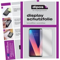 Dipos Displayschutzfolie Crystalclear (1 Stück, LG V30+), Smartphone Schutzfolie