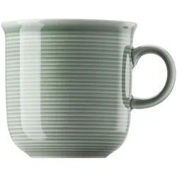 Thomas Porzellan Becher Trend Colour Moss Green Becher mit Henkel 0,28 l, Porzellan, Tassen grün