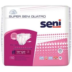 Super Seni Quatro Inkontinenzhose Gr.3 L 10 St
