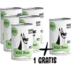 PEPE MONO PROTEIN Boar (Wild) 5x400g+ 1 GRATIS !!!