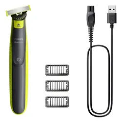 Philips Elektrorasierer Philips OneBlade Pro 360 QP2724/23 Detail-Trimmer Schwarz schwarz