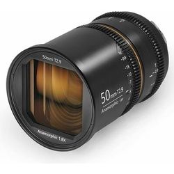 Great Joy 50mm T2.9 1.8x Anamorphic Lens MFT Amber Lens Flare