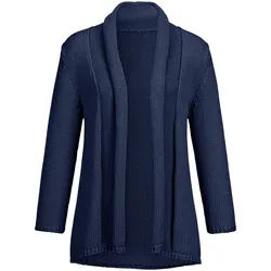 Le gilet 100% coton mercerisé Peter Hahn bleu