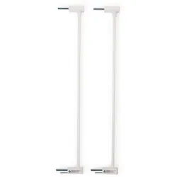 Childhome Türschutzgitter , Weiß , Metall , 14x77x2 cm , Babysicherheit, Treppenschutzgitter