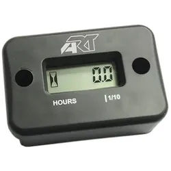A.R.T. Schwarzer drahtloser Zeitmesser, schwarz