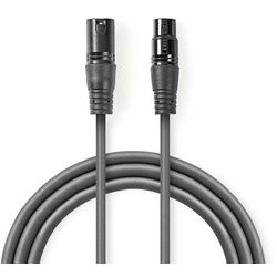 NEDIS XLR-Audiokabel XLR 3-Pin Stecker / XLR 3-Pin Buchse 1.5m