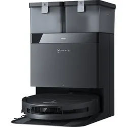 ECOVACS Nass-Trocken-Saugroboter "DEEBOT T50 OMNI Gen3", schwarz, B:35,2cm H:8,1cm T:35,1cm, Saugroboter, 25.000 Pa, OMNI Station, Ultraschlankes 81-mm-Design