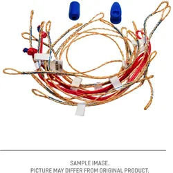 Duotone Front Pigtail Set left side red Vegas Kite, Kitegröße in m2: 9.0