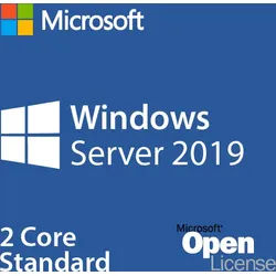 Microsoft Windows Server 2019 Standard - 2 Core Add-on Lizenz (AdditionalProduct )
