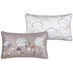 Kinderkissen Igel Gabin 50/30 cm , Textil , 30x50 cm , Heimtextilien, Bettwäsche & Leintücher, Kinderbettwäsche