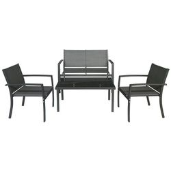 Haushalt International Gartentisch Lounge Set Tisch, Sofa und 2 Stühle (1-St)