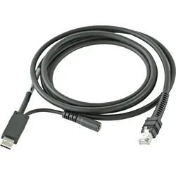 ZEBRA U42-S07PAR - Barcodescanner, Kabel, USB, gerade, geschirmt, NT-Anschluss, 2 m