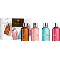 Molton Brown Bath & Body Bath & Shower Gel Body Care Collection Woody & Floral Bath & Shower Gel Re-Charge Black Pepper 100 ml + Bath & Shower Gel Delicious Rhubarb & Rose 100 ml + Bath & Shower Gel Fiery Pink Pepper 100 ml