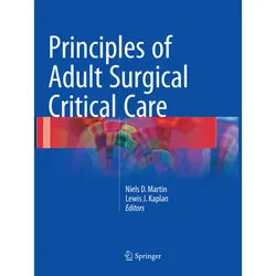 Principles Of Adult Surgical Critical Care, Kartoniert (TB)